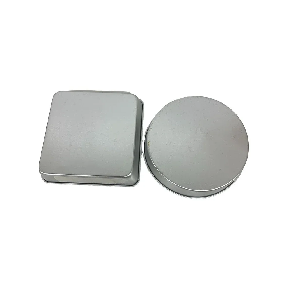 Wilton Aluminum Cake Pan Set 8in Square and 9in Round 2in Deep Silver Bakeware